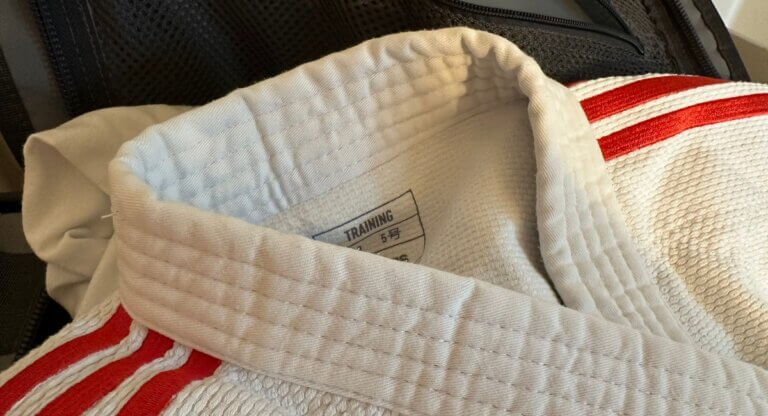 Revers de Judogi d'entrainement